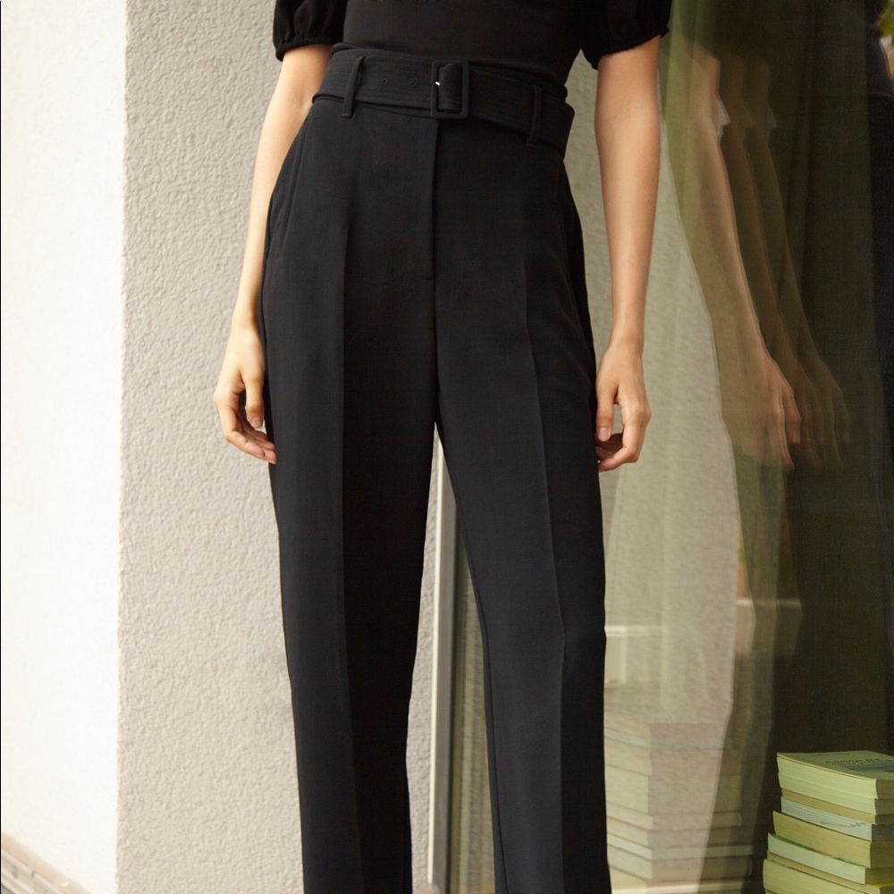 Aritzia Wilfred Levy tie dress pant
